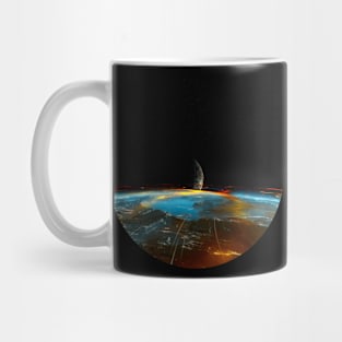 Planetary Art - Above The Craters Mug